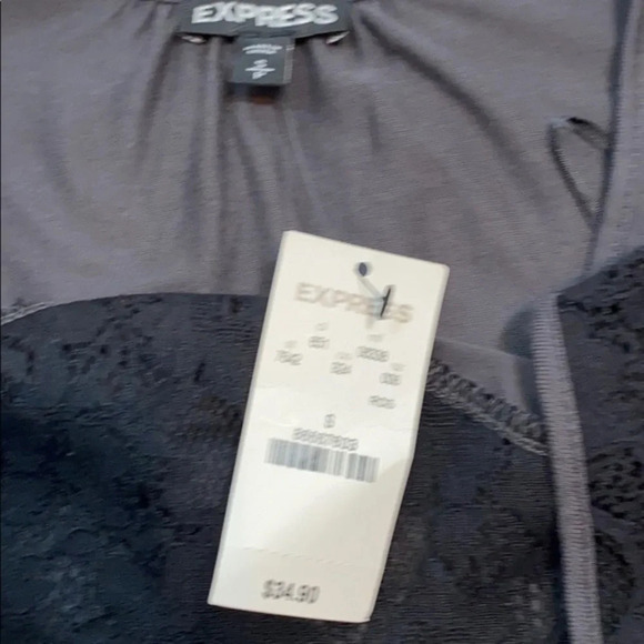 Express‎ Lace Dolman Top business casual career NWT - Picture 5 of 5